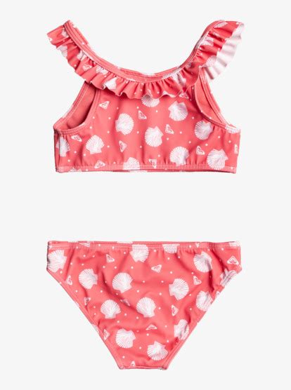 Teeny Everglow Ensemble De Bikini Crop Top Pour Fille 2 7 Ans Roxy