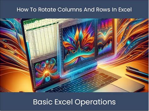 Excel Tutorial How To Rotate Columns And Rows In Excel Excel