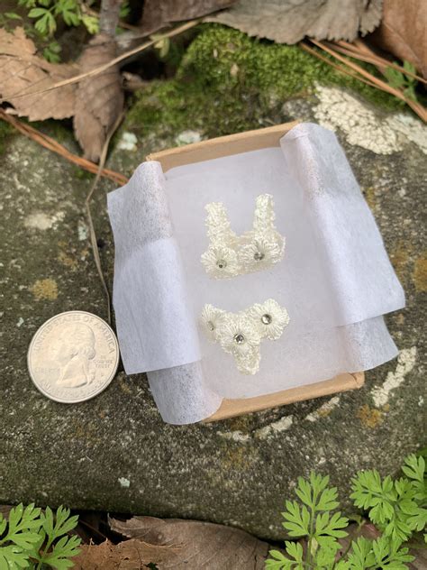 Miniature Lingerie Set Bra And Panties Dollhouse Etsy