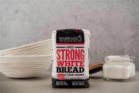 Organic Strong White Bread Flour 16kg | Marriage's