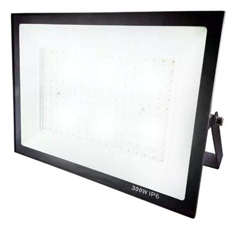 Reflector Led Blanco 300w Alta Potencia Exterior Frio Ip66