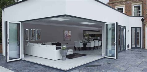 Case Study Aluminium Bifold Doors In Pangbourne Abbey Aluminium Windows