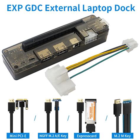 Exp Gdc External Laptop Video Card Dock Laptop Docking Station Graphics