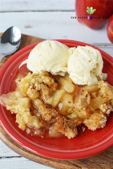 Crock Pot Apple Dump Cake Recipe Easy Side Dish Recipes