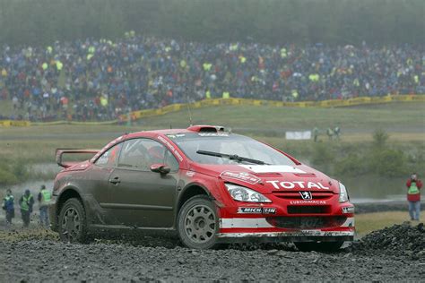 Gr Nholm Marcus Rautiainen Timo Peugeot Wrc Wales Rally Gb