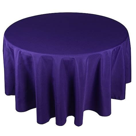 70 Inch Round Tablecloths Purple Width 70 Inch Round Bbcraftswholesale Ribbon Tulle