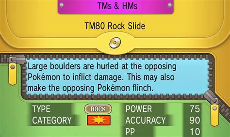 Where To Get TM80 Rock Slide in Pokémon ORAS - Guide Strats