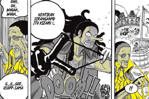 Bukan Sanji One Piece Ungkap Usopp Membuat Admiral Kizaru Pergi