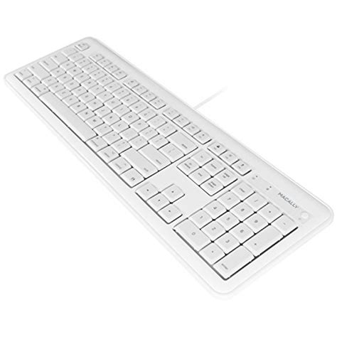 Macally Full Size Usb Wired Computer Keyboard For Mac Apple Macbook Pro Air Mac Mini Pro Imac