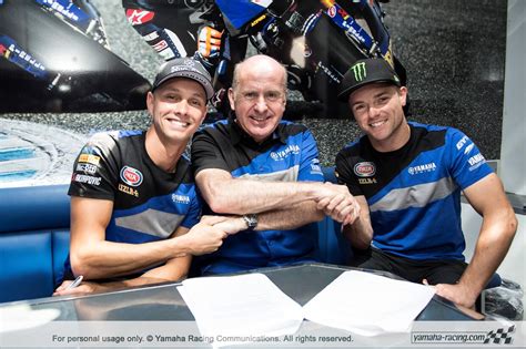 SBK 2018 Yamaha Rinnova Con Lowes E Van Der Mark InSella