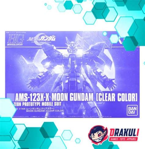 Jual BANDAI Plamo HGUC Moon Gundam Clear Color Di Seller Drakuli