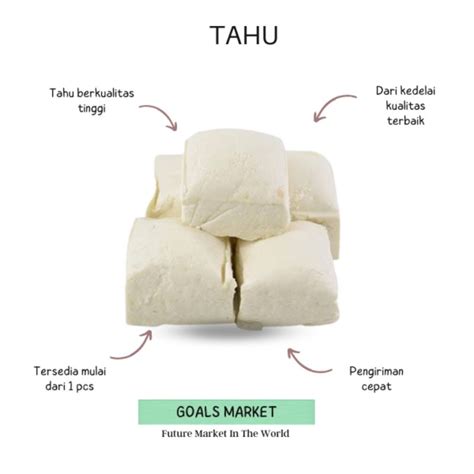 Jual Tahu Putih 1 Pcs Tahu Kedelai Tahu Susu Shopee Indonesia