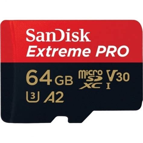 Micro SD Sandisk Extreme Pro 64GB Clase 10 U3