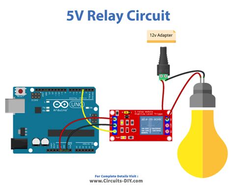 How To Use A 5v Relay With Arduino