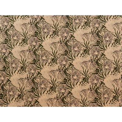 Tissu Voile De Viscose Tigre Jungle Mercerie En Ligne The Sweet