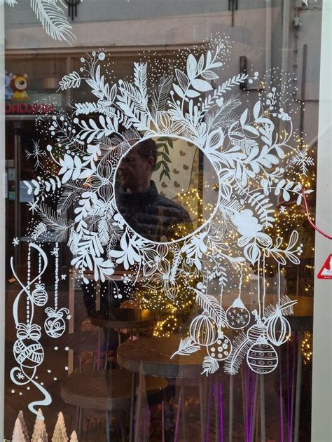 Pin By PL S On Christmas Christmas Window Painting Christmas Window