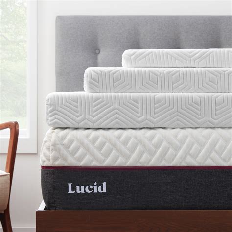 Queen Size Lucid 3 Cooling Gel Memory Foam Mattress Topper In Nepal At