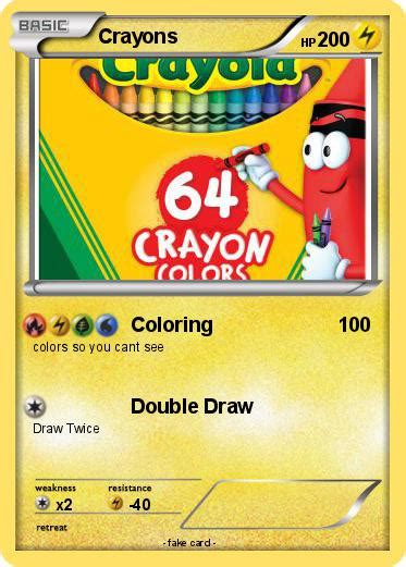 Pokémon Crayons 9 9 Coloring My Pokemon Card