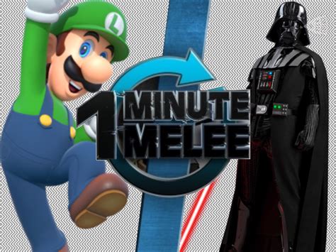 Luigi Vs Darth Vader One Minute Melee Fanon Wiki Fandom Powered By