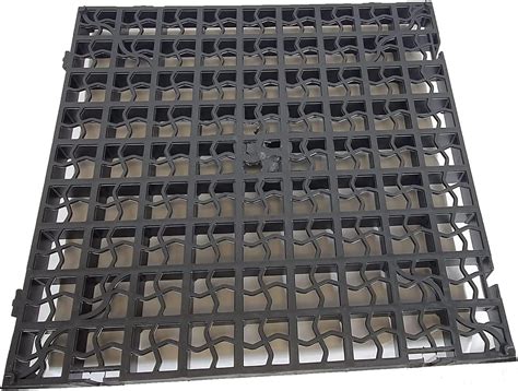 X Black Plastic Paving Driveway Grid Turf Grass Lawn Path Gravel