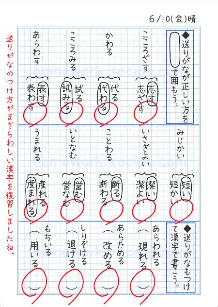 家庭学習 ノート 例 自主学習 Flmt