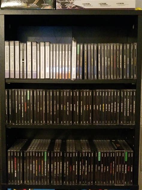 My first 100 titles of my growing Playstation 1 collection. : r