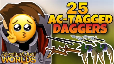 Aqw Cool Ac Tagged Daggers How To Get Them Non Mem