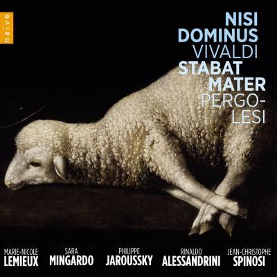 Nisi Dominus Stabat Mater Antonio Vivaldi CD Album Achat Prix