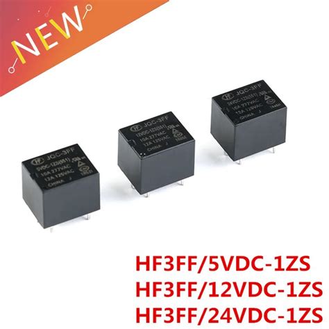 Pcs A Relay Hf Ff Jqc Ff Vdc Zs Vdc Zs Vdc Zs Dip V