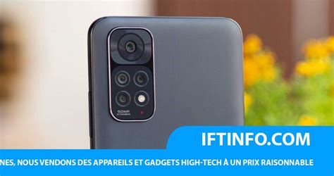 IFTINFO Xiaomi Redmi Note 11 Pour Examen IFT Shop