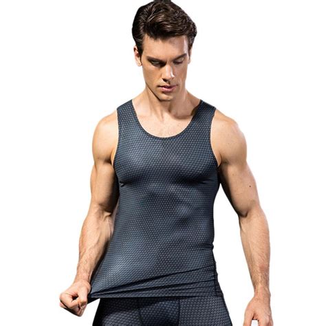 Mens 3d Three Dimensional Printing Fitness Sports Tight Fitting