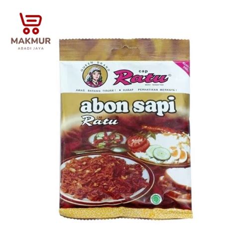 Jual Abon Sapi Cap Ratu 90 Gram Abon Ratu Shopee Indonesia