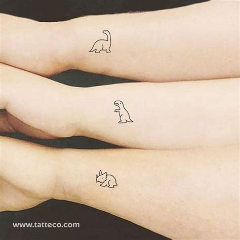 Aggregate Dino Matching Tattoos Latest In Coedo Vn