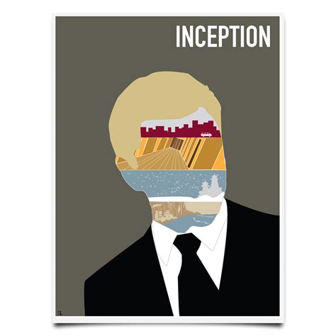 Inception Alternative Movie Poster - Hunter Langston Design