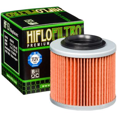 FILTRO DE ACEITE HIFLO 151 PARA BMW F650 GS G650 GS