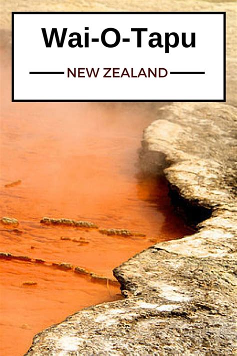 Wai-o-tapu in Rotorua, New Zealand - photos and planning tips