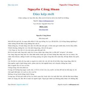 Đào kép mới nguyễn công hoan