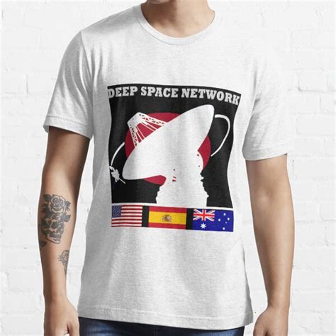 Deep Space Network Logo T Shirt For Sale By Spacestuffplus Redbubble 50th Anniversary T