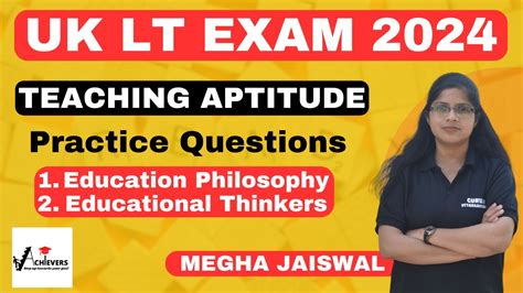 Teaching Aptitude Pratcice Questions 2024 Megha Jaiswal UK LT