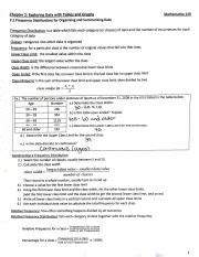 Chapter Exploring Data With Tables And Graphs Pdf Mathematics