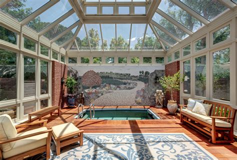 Indoor Patio And Pool Traditional Sunroom Austin By Linda