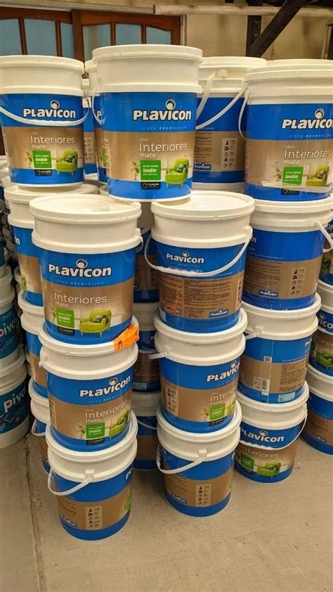 Latex Interior Lavable Blanco Mate Plavicon Promos Ofertas Solo