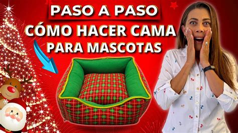 C Mo Hacer Cama Para Perro Y Gato Peque O Navide A Youtube