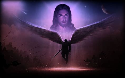 Purple Angel Wallpapers Top Free Purple Angel Backgrounds