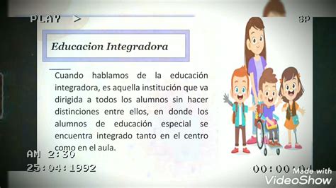 diferencia entre educación exclusiva Segregada Integradora e