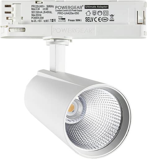 Fooc Led Schienenstrahler Watt Phasen Adrig Dreh Und Schwenkbar