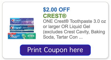 *HOT* Crest Premium toothpaste only $.29 at Tops starting 8/13!!!