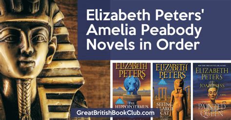 All of Elizabeth Peters' Amelia Peabody Books in Order - GREAT BRITISH BOOK CLUB