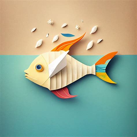 Poisson D Avril April Fish Concept For April Fools Day In France Ai