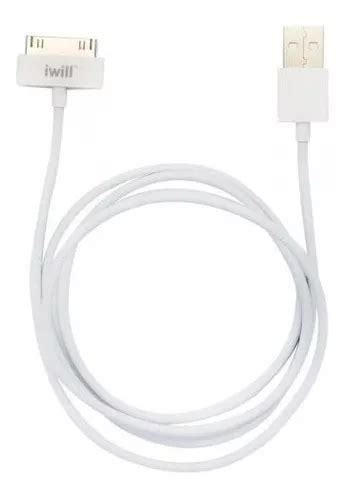 Cable USB De 30 Pines Para IPad 1 2 3 4 Iwill 1 Metro Original